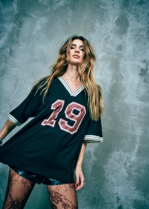 Adia football tee Black Copenhagen Muse 